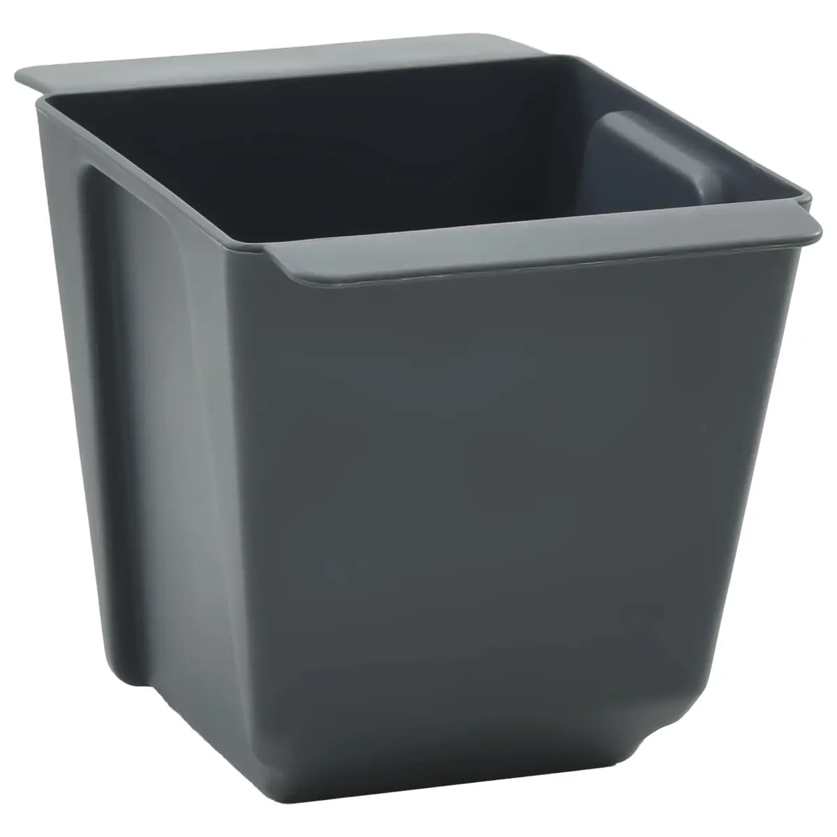 Flower Boxes Euro Pallet Compatible Grey 13.5 x 9 x 9.5 cm 12 Piece Garden Planter