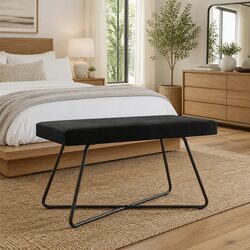 Your Perfect Black Velvet Bench for Every Room