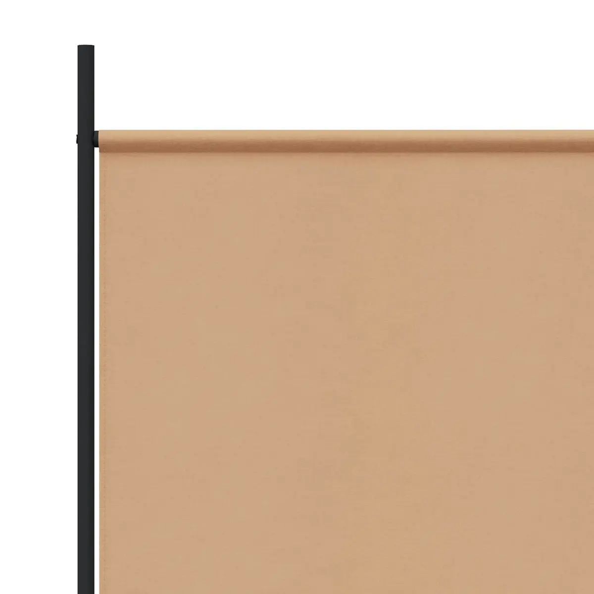 Room Divider 3-Panel Folding Privacy Screen Beige 260 x 180 cm