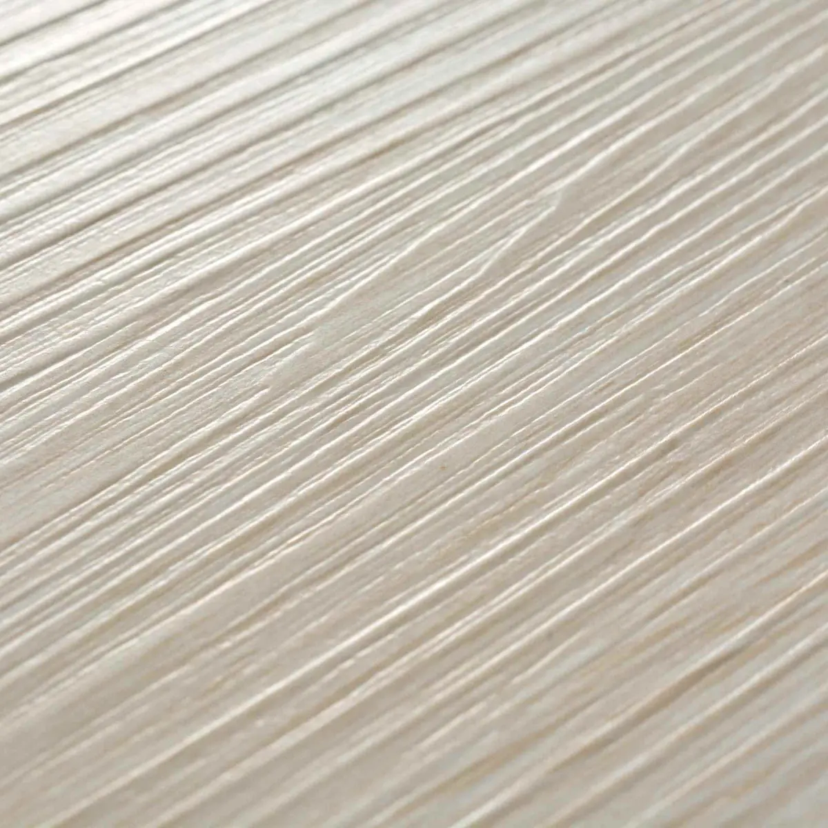Self-Adhesive PVC Flooring Planks Modern White 18 Pieces