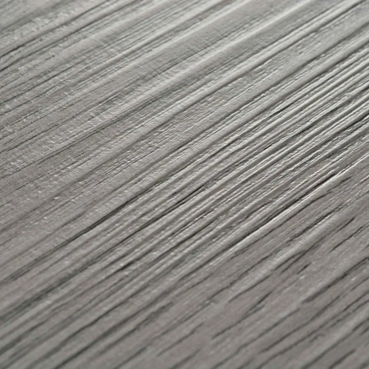 PVC Flooring Planks Self-Adhesive Dark Grey 18 Piece