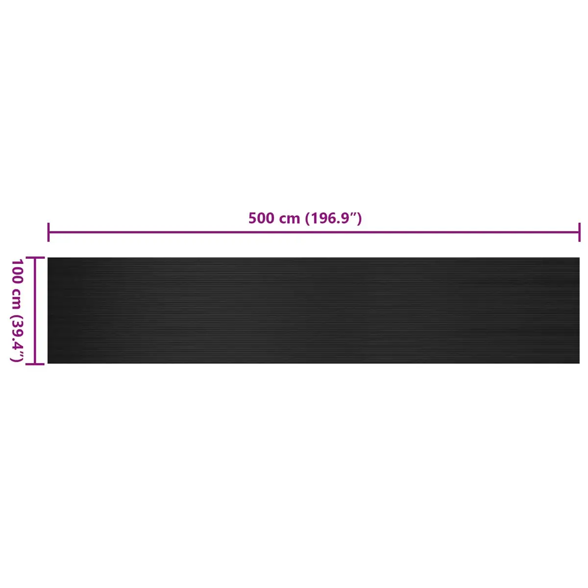 Rubber Floor Mat Durable Heavy Duty Protective 1x5m