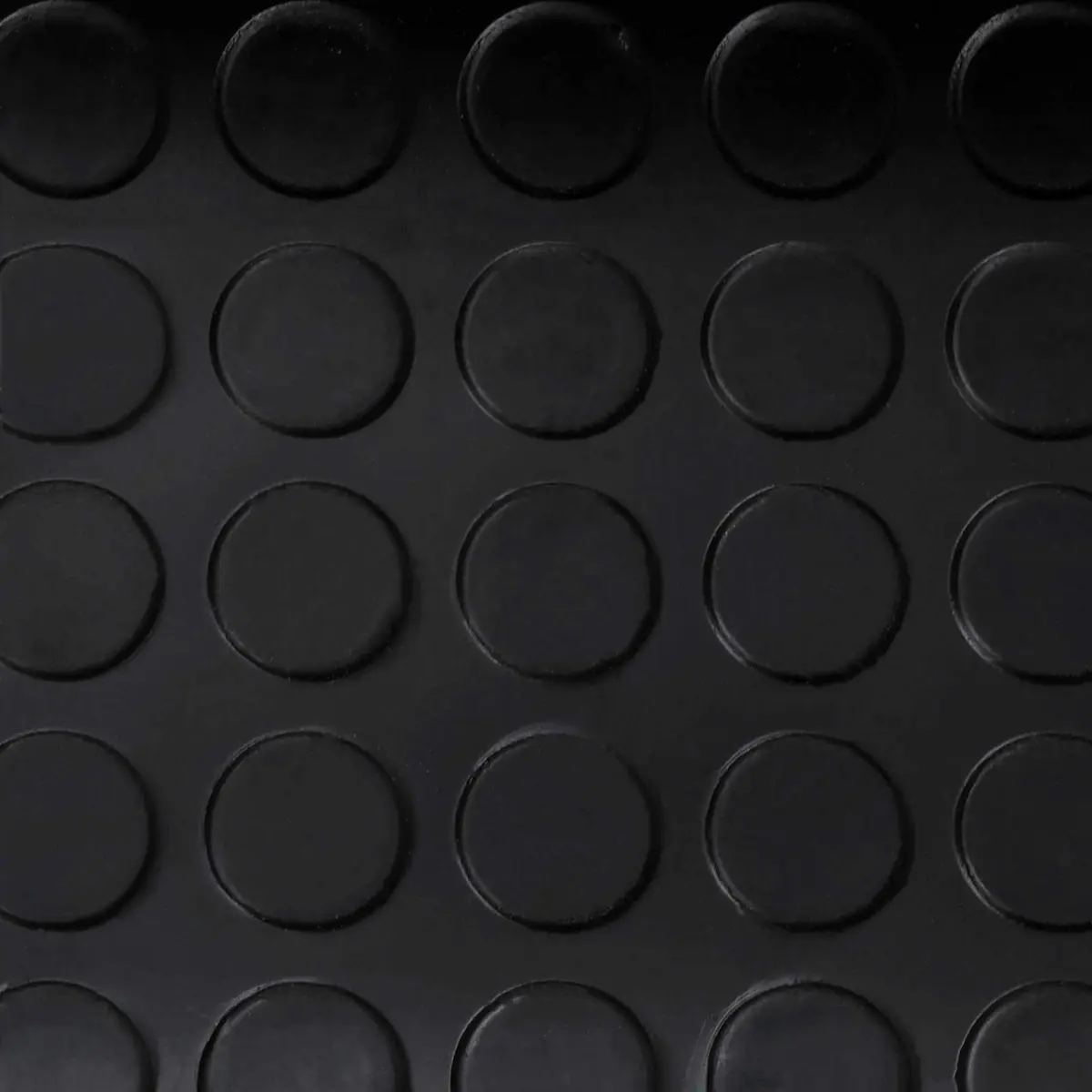 Outdoor Rubber Floor Mat Flexible 1 x 5 m Durable Black