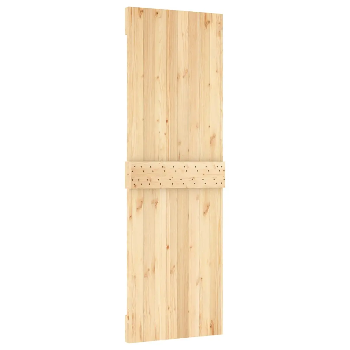 Solid Pine Wood Door Interior Modern Minimalist Design Natural 70 x 210cm