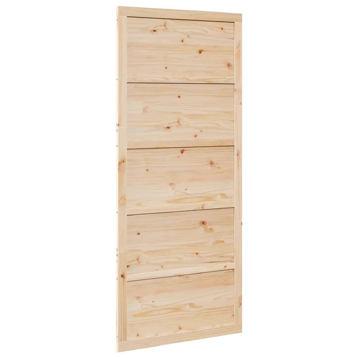 Barn Door Sliding Rustic Solid Pine Wood 90cm