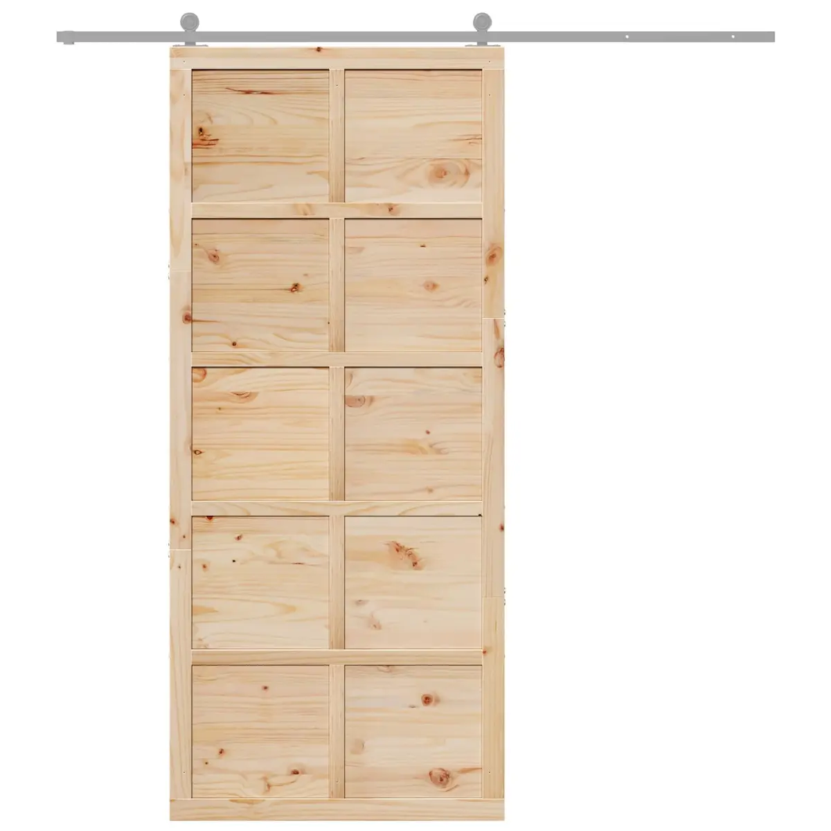 90cm Barn Door in Solid Pine Wood