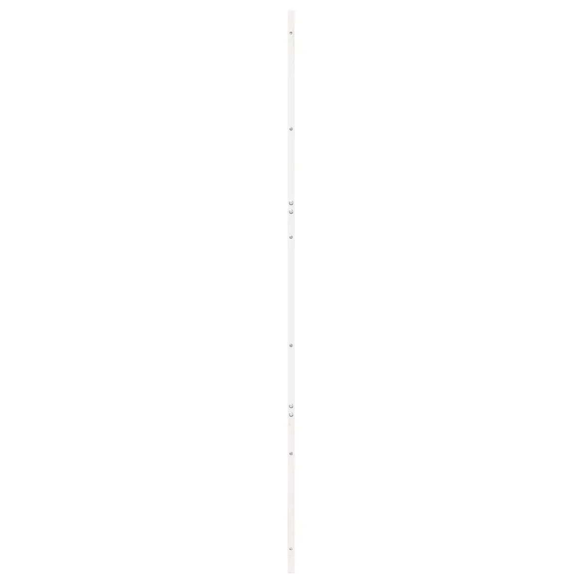 Solid Pine Wood Barn Door White Sliding 90 x 208 cm Space Saving Interior