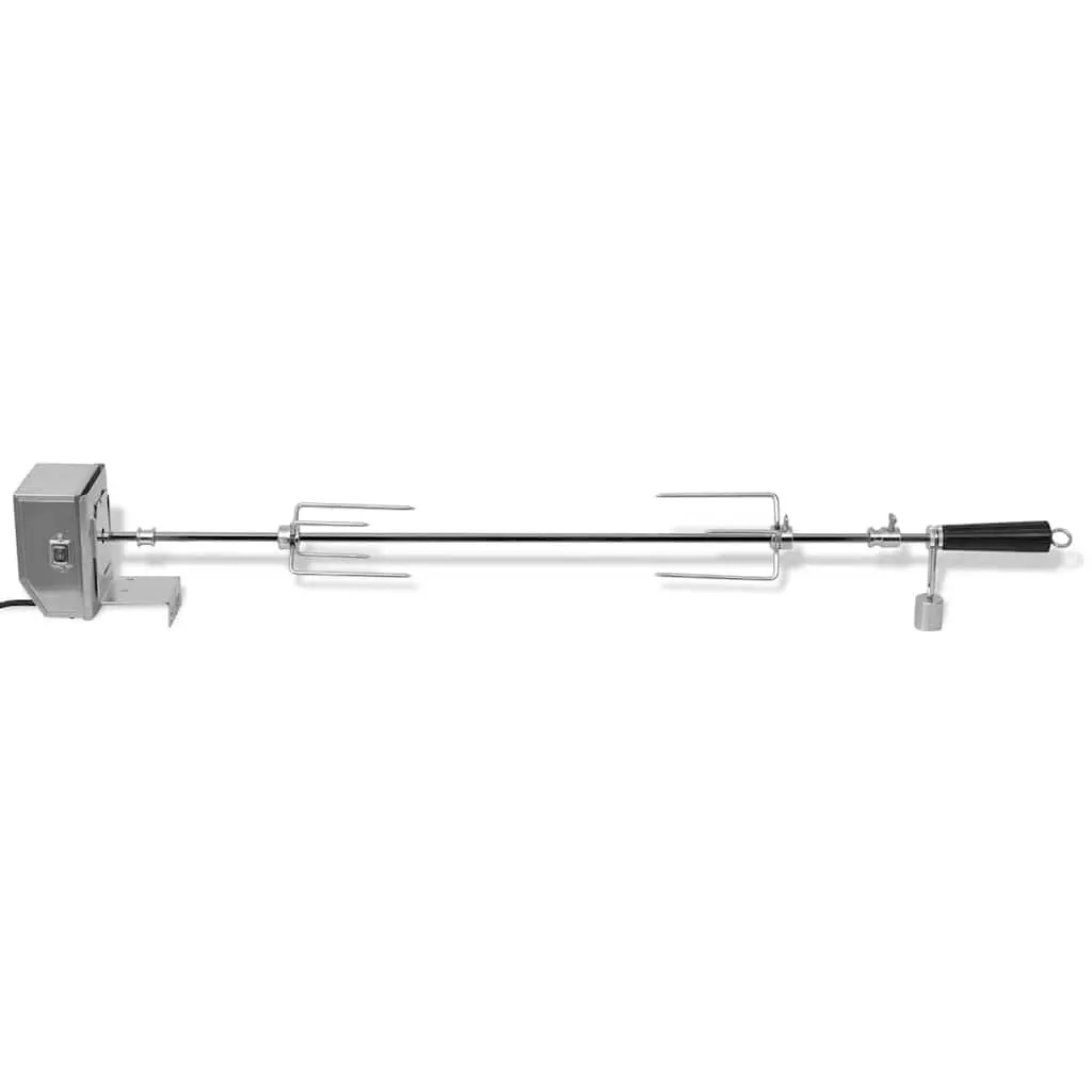 Rotisserie Spit Motor-Driven Skewer for Gas Charcoal Grill 900mm