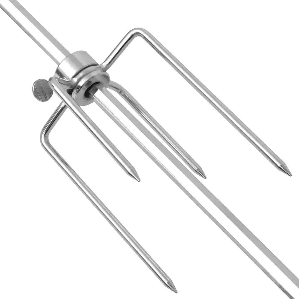 Rotisserie Spit Motor-Driven Skewer for Gas Charcoal Grill 900mm