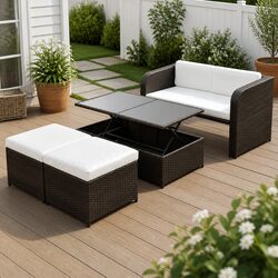 Your New 4 Piece Garden Lounge Set Awaits You