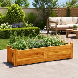 Your New Acacia Planter Box for Outdoor Gardening