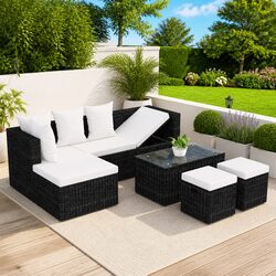 Your Ideal Black Garden Lounge Set for Outdoor Relaxation
