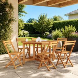 Your Perfect Outdoor Dining Solution - Drop Leaf Table