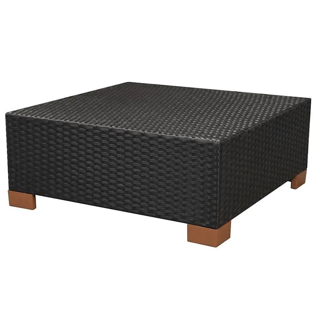 Garden Lounge Set Modular Outdoor Furniture 10 Piece Weather-Resistant PE Rattan Sofa Dining Cushions
