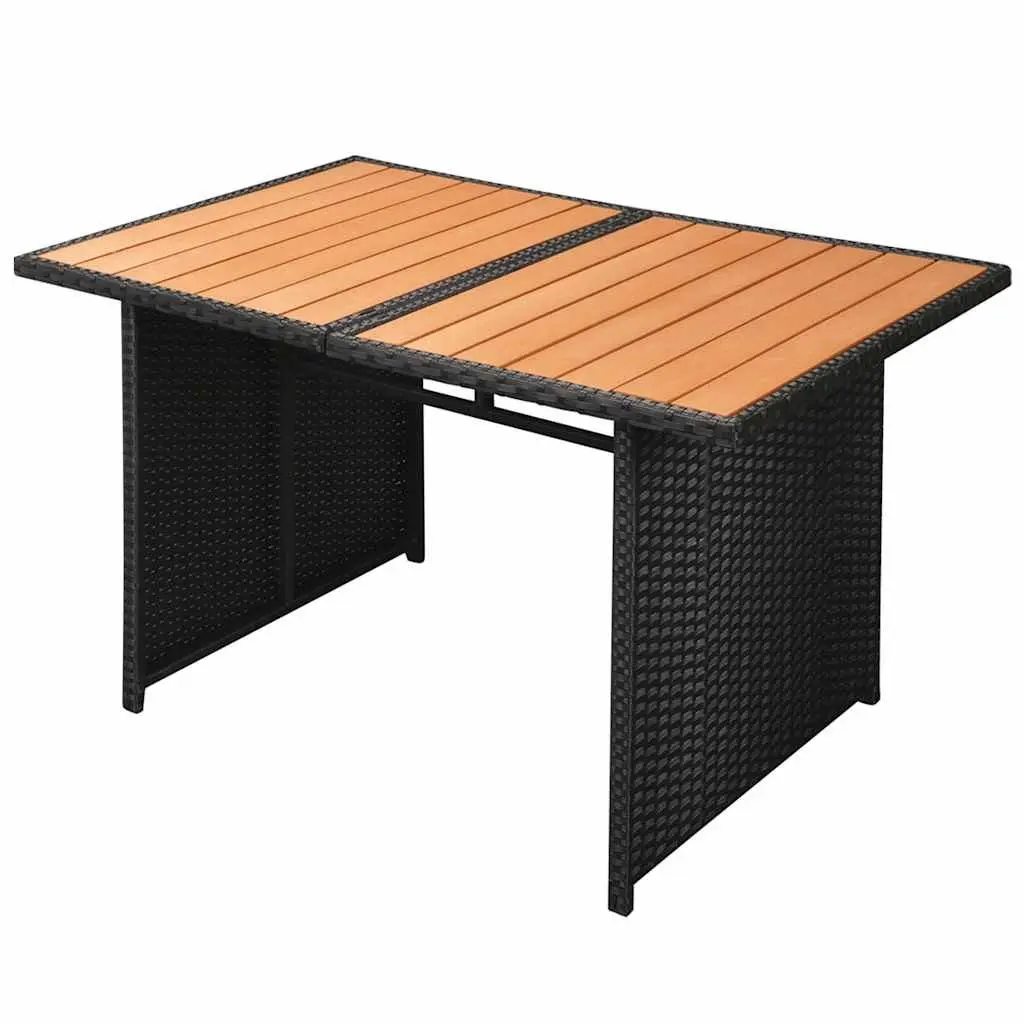 Garden Lounge Set Modular Outdoor Furniture 10 Piece Weather-Resistant PE Rattan Sofa Dining Cushions