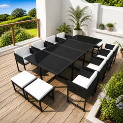Your New 13-Piece Outdoor Dining Set Awaits