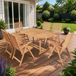 Your New 7-Piece Outdoor Dining Set Awaits
