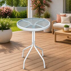 Your New Grey Round Bistro Table for Outdoor Fun
