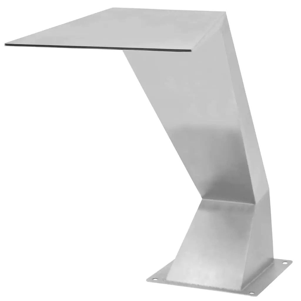 Outdoor Silver Pool Fountain