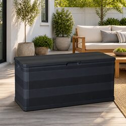 Your New Outdoor Storage Solution: Black Box 117x45x56cm
