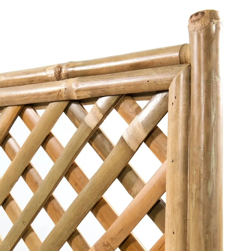 Garden Raised Bed with Trellis 70cm Outdoor Planter Box