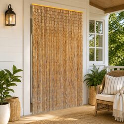 Your Bamboo Door Curtain for Insect Protection 100x220 cm
