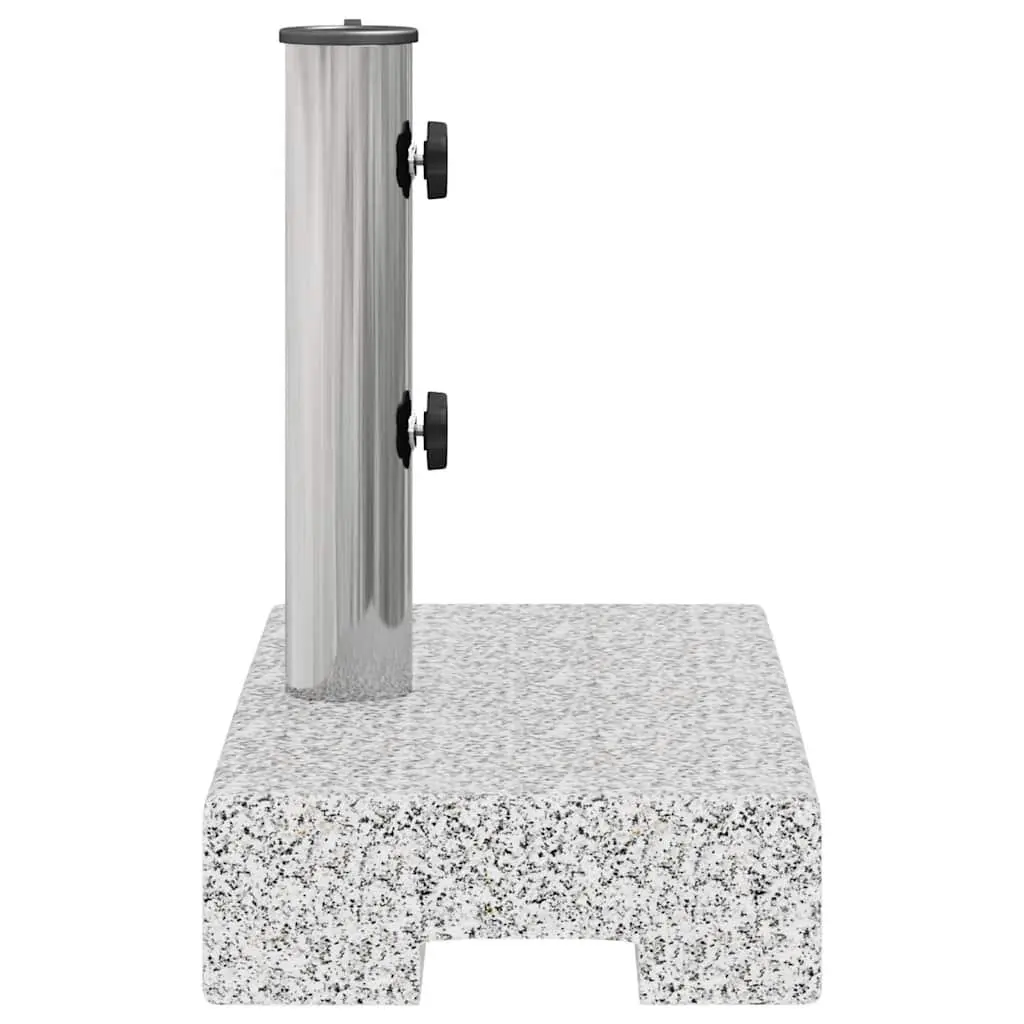 Granite Parasol Base Heavy Duty Rectangular 25kg Grey