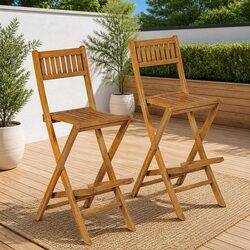 Friendly and Functional Folding Bar Stools for Your Garden