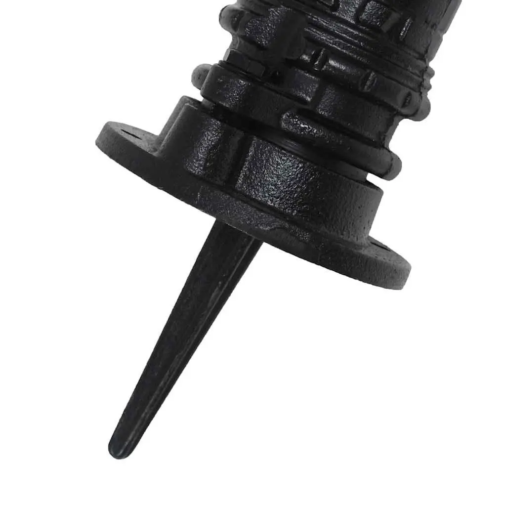 Hand Operated Garden Water Pump Cast Iron Black Manual Outdoor 38 mm