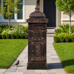 Charming Pillar Letterbox: Your Outdoor Mail Solution