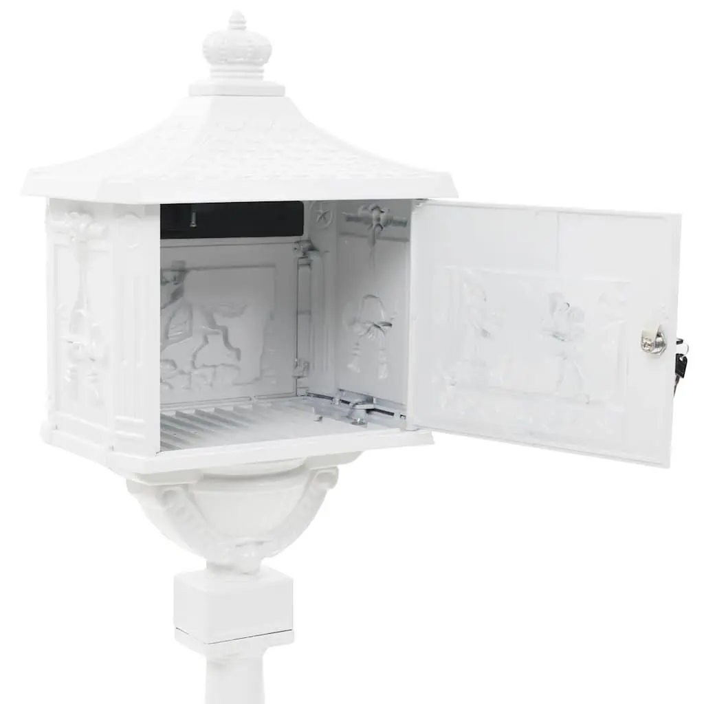 Antique-Style Mailbox for Easy Outdoor Access