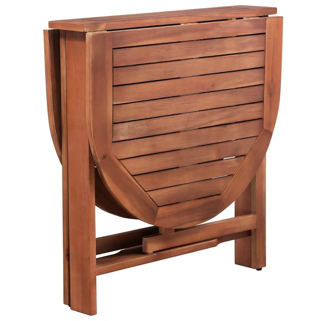 Folding Oval Dining Table for Outdoors