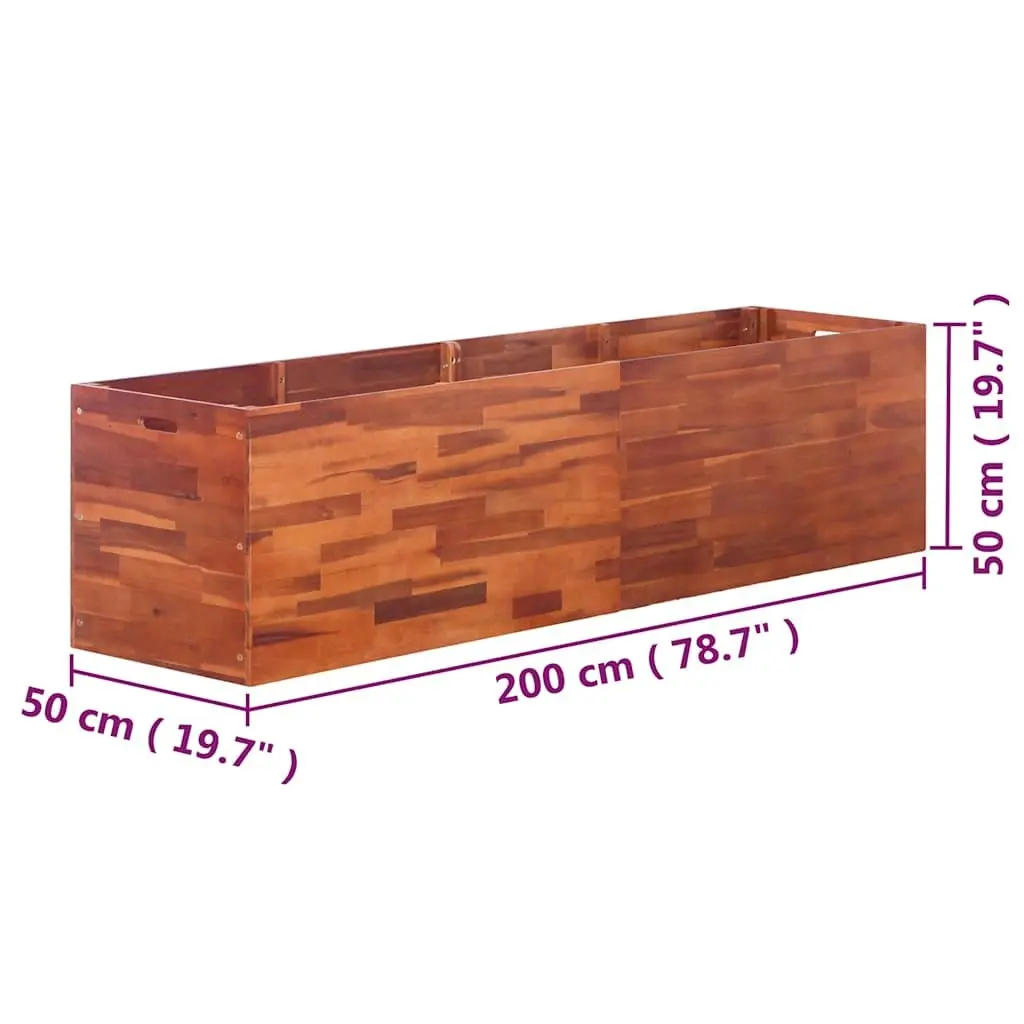 Wooden Raised Bed for Gardens
