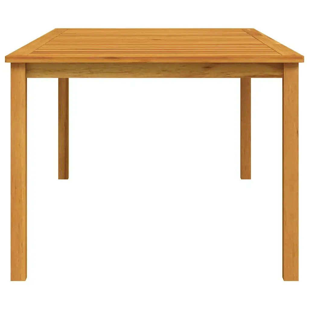 Outdoor Dining Table in Solid Wood