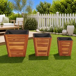 Friendly Garden Raised Bed Set for Outdoor Use