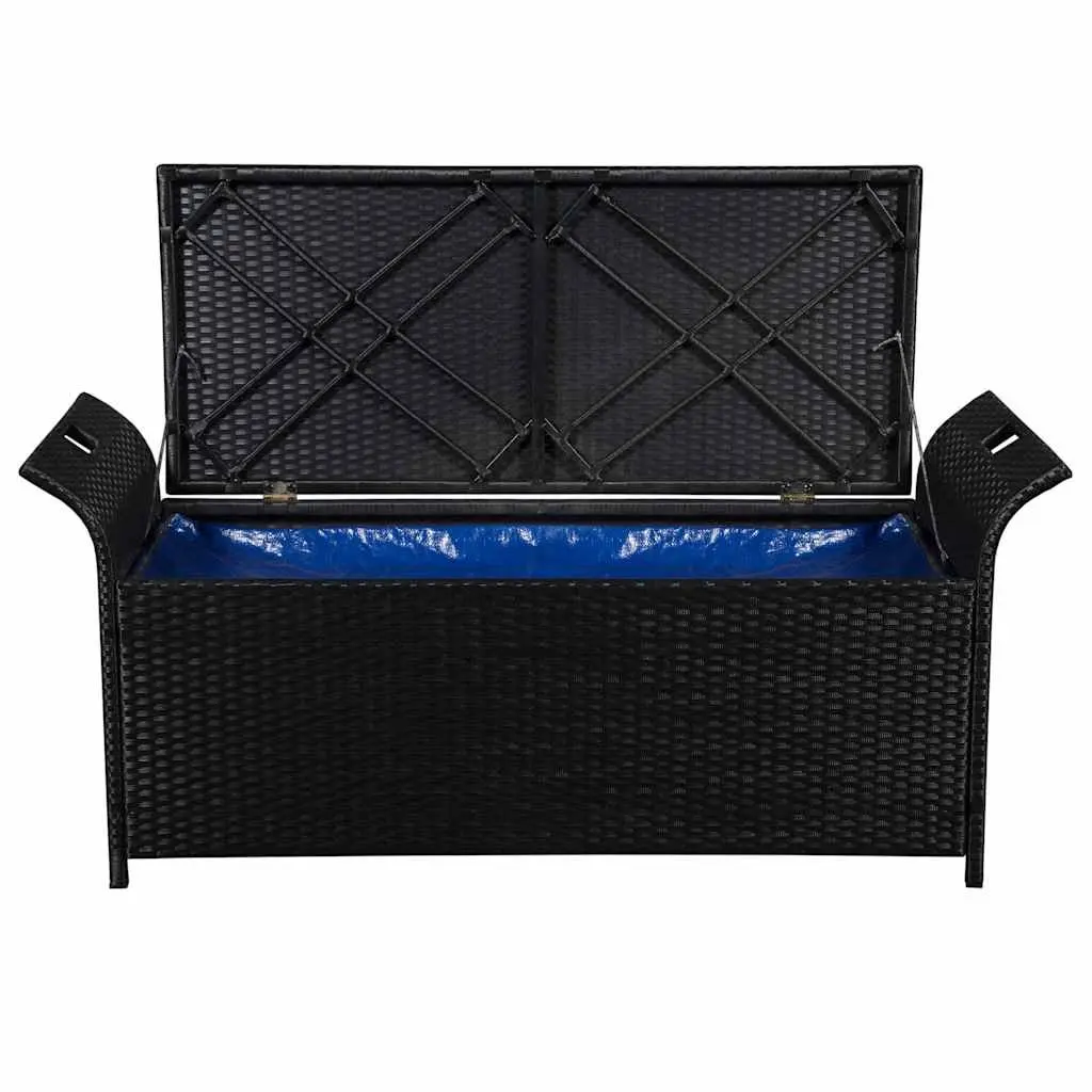 138cm Outdoor Storage Bench with Cushion