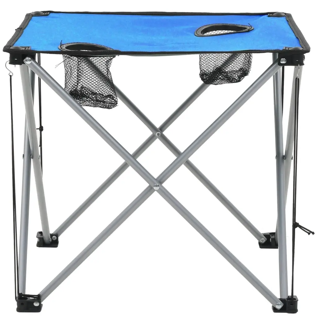 Camping Table and Chair Set Folding Portable 3 Pieces