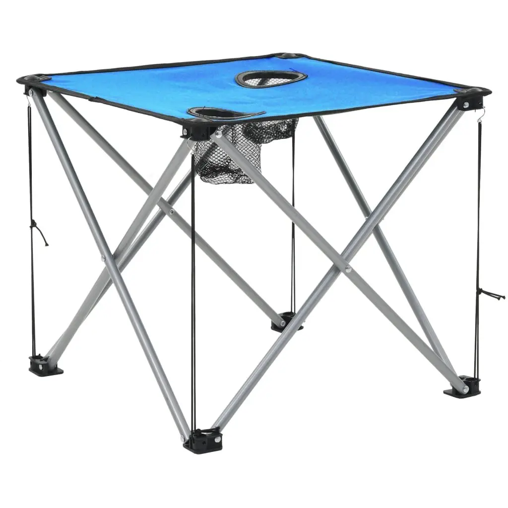 Camping Table and Chair Set Folding Portable 3 Pieces