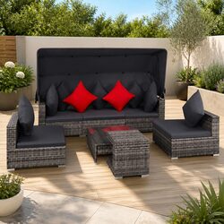 Your Perfect 7-Piece Outdoor Lounge Set Awaits