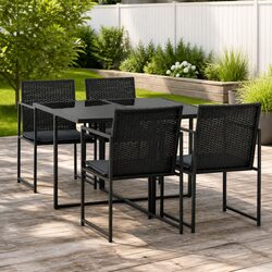 Your Friendly 5-Piece Outdoor Dining Set Awaits!