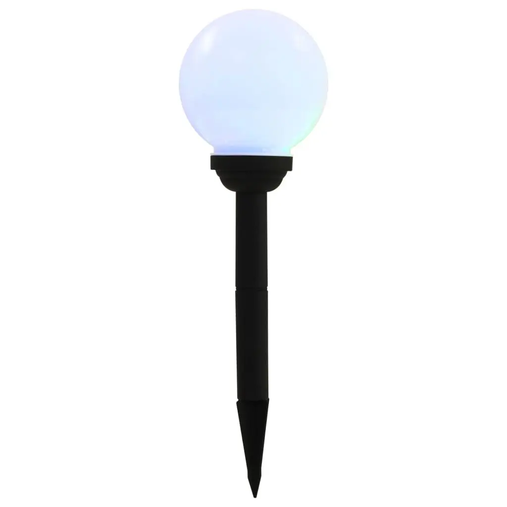 Outdoor Solar LED Spherical Lamps Colour Changing 15cm
