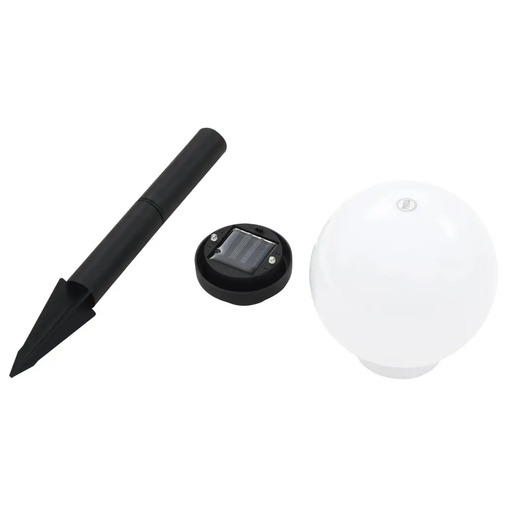 Outdoor Solar LED Spherical Lamps Colour Changing 15cm