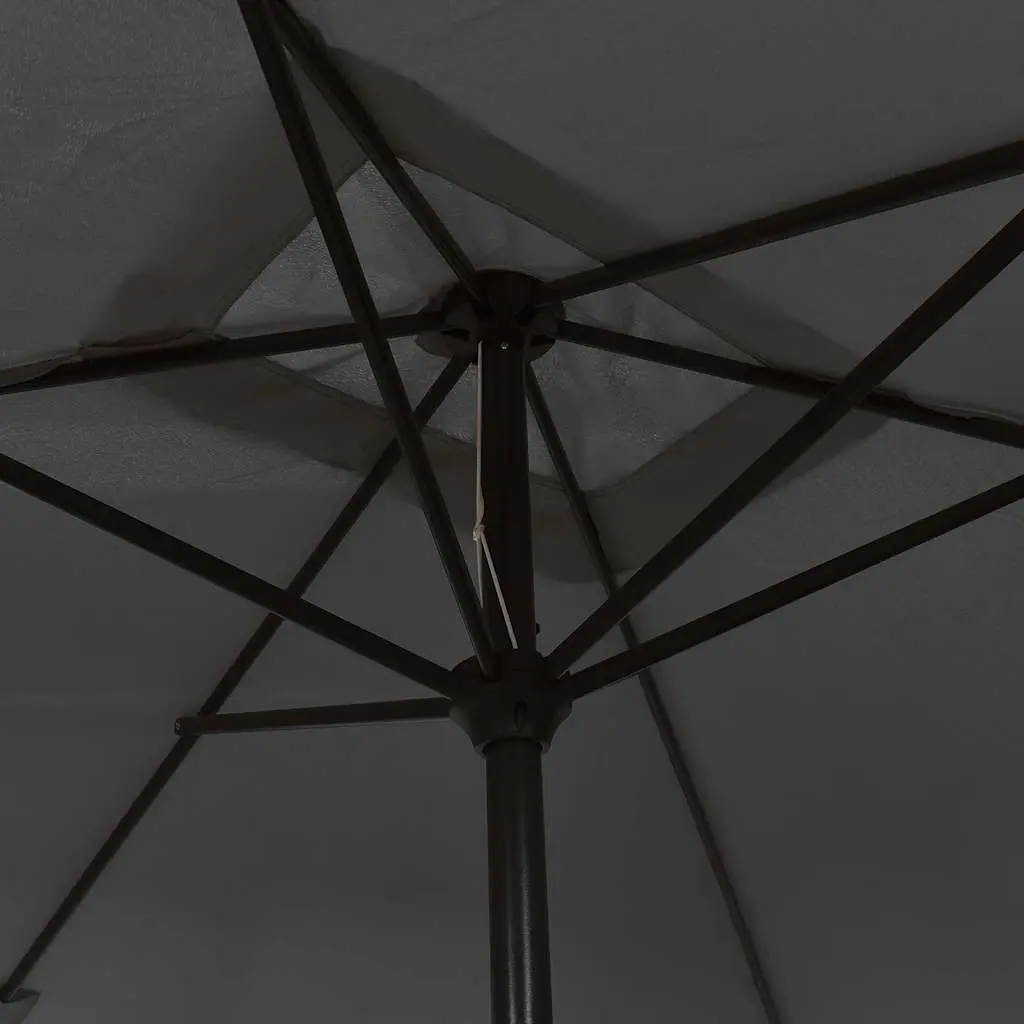 Garden Parasol UV Protective Tilt 300 x 200 cm Anthracite