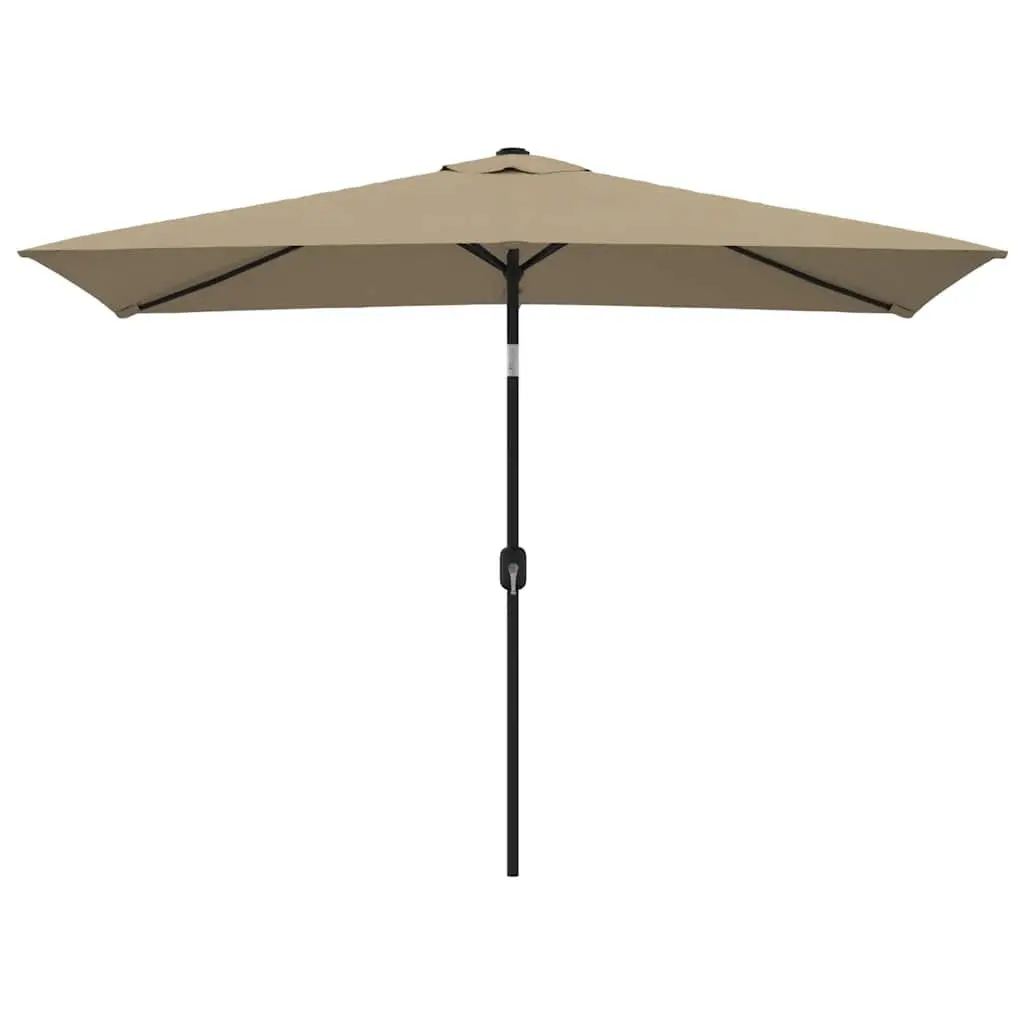 Garden Parasol UV Protection 300x200cm Outdoor Shade Canopy Tilt Umbrella