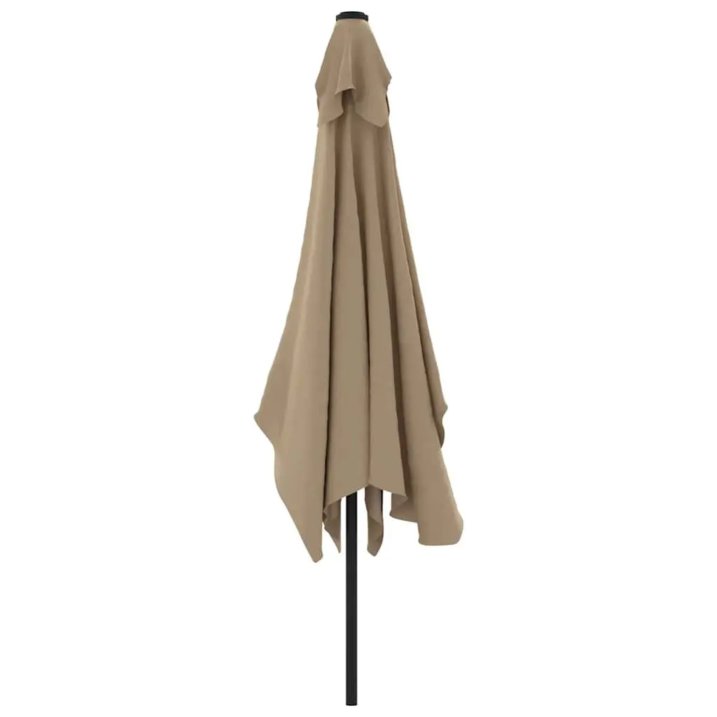 Garden Parasol UV Protection 300x200cm Outdoor Shade Canopy Tilt Umbrella