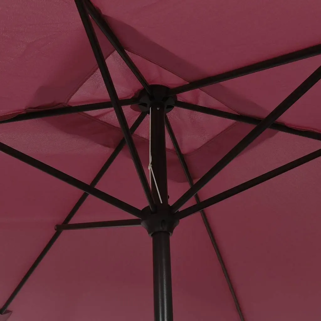 Garden Parasol UV Protection Red 300x200cm Shade Canopy