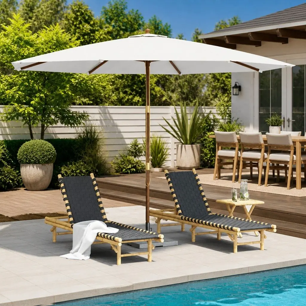 350cm Garden Parasol for Outdoor Enjoyment
