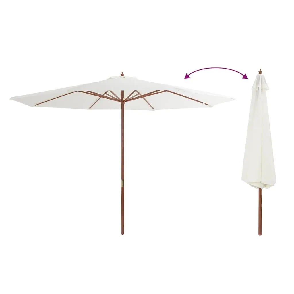 350cm Garden Parasol for Outdoor Enjoyment