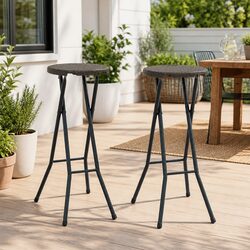 Friendly Folding Bar Chairs for Outdoor Gatherings