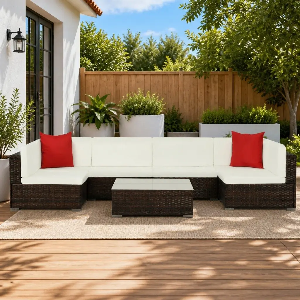 7-Piece Outdoor Lounge Set